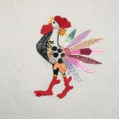 Mi Proyecto del curso: Técnicas de bordado: ilustrando con hilo y aguja. Embroider, and Textile Design project by tmmarle2003 - 03.09.2022