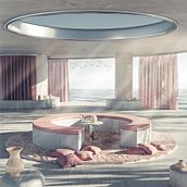 Mi Proyecto del curso: ArchViz de interiores: crea diseños 3D surrealistas con Blender. Un projet de Architecture, Architecture d'intérieur, Architecture numérique , et ArchVIZ de Alexander quintero velez - 10.04.2022
