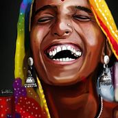 My project for course: Digital Fantasy Portraits with Photoshop. Traditional illustration, Drawing, Digital Illustration, Portrait Drawing, Digital Drawing, and Digital Painting project by Sparsh Pachauri - 04.10.2022