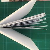 Mi Proyecto del curso: Encuadernación artesanal sin costuras. Arts, Crafts, Fine Arts, Bookbinding, and DIY project by María Nieves - 04.10.2022