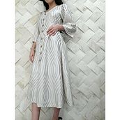 Mi Proyecto del curso: Máquina de coser para principiantes: crea tu primer vestido. Un progetto di Fashion design, Cucito, DIY, Modellistica e confezione sartoriale di Valeria Garrido - 10.04.2022