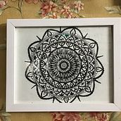 My project for course: The Art of Mandala Drawing: Create Geometric Patterns. Un progetto di Disegno e Illustrazione con inchiostro di Padmaja Patri - 10.04.2022