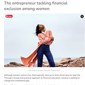 Davinia Tomlinson - Rainchq . Marketing project by Lucy Werner - 04.10.2022