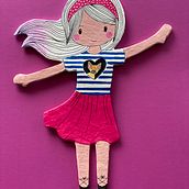 Mon projet du cours : Papier mâché pour débutants : sculptez un personnage coloré. Character Design, To, Design, Art To, and s project by torniersandrine - 04.08.2022