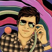 Mi Proyecto del curso: Ilustración contemporánea con estética retro. Traditional illustration, Drawing, Digital Illustration & Ink Illustration project by Antonio Martin - 04.10.2022