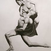 My project for course: Realistic Human Figure Drawing. Traditional illustration, Fine Arts, Sketching, Pencil Drawing, Drawing, Realistic Drawing, and Figure Drawing project by Alfredo Notaro - 04.10.2022