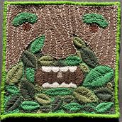 My project for course: Punch Needle XL Embroidery. Un proyecto de Bordado, Decoración de interiores, Punch needle y Diseño textil de Becky Hamiel - 11.04.2022