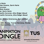 "Birthday Suit" - 2022 Animation Dingle Sting. Animation project by Aodhán Greene - 02.07.2022
