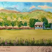 My project for course: Watercolor Travel Journal. Traditional illustration, Watercolor Painting, Architectural Illustration, and Sketchbook project by Jeda Leez - 04.11.2022