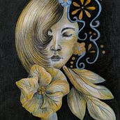Il mio progetto del corso: Ritratto creativo in chiaroscuro con matita. Traditional illustration, Pencil Drawing, Portrait Drawing, Artistic Drawing, and Colored Pencil Drawing project by Serena Maggi - 04.11.2022