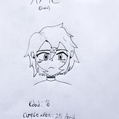 Mein Kursprojekt: Manga Charaktererstellung. Traditional illustration, Character Design, Comic, and Manga project by Alex Klein - 04.11.2022
