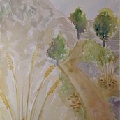 Mi Proyecto del curso: Paisajes naturales en acuarela. Fine Arts, Painting, and Watercolor Painting project by Joan Rosselló - 04.11.2022