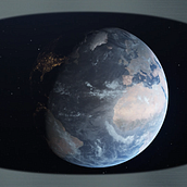 Animación planeta tierra. Motion Graphics, 3D, and Animation project by calienesjp - 04.07.2022
