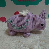 Meu projeto do curso: Design e criação de amigurumis. Arts, Crafts, To, Design, Fiber Arts, DIY, Crochet, Amigurumi, and Textile Design project by Dafne Magalhães dos Santos Mesquita Brogiatto Ganholo - 04.10.2022