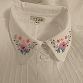 My project for course: Basic Embroidery Techniques: Stitches, Compositions, and Color Ranges. Un progetto di Design di accessori, Costume design, Ricamo e Teoria del colore di Stefanija - 12.04.2022