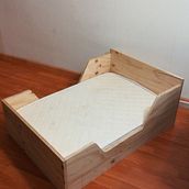 Cama de Transicion de Ulisito. Een project van Craft, Meubelontwerp en -bouw, Interieurontwerp, DIY y Houtbewerking van Juan Manuel Adolfo Henry Hernandez - 09.01.2022