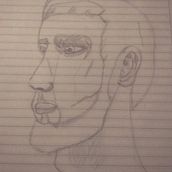 Mi Proyecto del curso: Sketchbook de retrato: explora el rostro humano. Sketching, Drawing, Portrait Drawing, Artistic Drawing, and Sketchbook project by Jime Cornejo - 04.13.2022