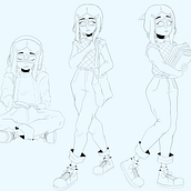 Mi Proyecto del curso: Dibujo de personajes llenos de personalidad. Design de personagens, Esboçado, Desenho, Stor, telling, Stor, board, Desenho artístico, e Narrativa projeto de María Mendoza - 13.04.2022