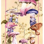 Mycology artworks. Traditional illustration, Watercolor Painting, Painting, Education, Fine Arts, Picturebook, Floral, Plant Design, Naturalistic Illustration, and Botanical Illustration project by Helena Smyth - 04.13.2022