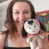 Mi Proyecto del curso: Amigurumi: creación de personajes con ganchillo. Een project van Craft, Speelgoedontwerp, Textiel, Haken, Amigurumi y Textielontwerp van Andrea Martel Sotomayor - 13.04.2022