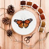 My project for course: Realistic Embroidery Techniques Ein Projekt aus dem Bereich Traditionelle Illustration, Stickerei und Textildesign von Milena Górska - 13.04.2022