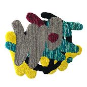 Tufted Graffiti. Fine Arts, Arts, Crafts, Punch Needle, and Textile Design project by Molk - 04.13.2022
