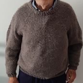 Mi Proyecto del curso: Diseño y tejido de prendas de punto sin costuras con agujas circulares. Un projet de Création d'accessoires, Art textile, DIY, Tricot, St , et lisme de Marisa - 12.04.2022