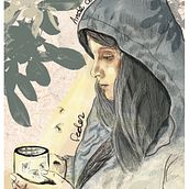 Retrato ilustrado en procreate. Un projet de Illustration traditionnelle de Federica Segunda - 13.04.2022