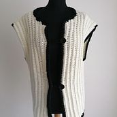 Meu projeto do curso: Crochê: crie roupas com apenas uma agulha. Fashion Design, Fiber Arts, DIY, and Crochet project by Sílvia Tomás - 04.14.2022