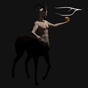 Centaur . Un progetto di 3D, Scultura, Modellazione 3D e Character design 3D di Sergio Garcia - 14.04.2022