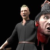 Angry neighbor. Un progetto di 3D, Modellazione 3D, Character design 3D, Character design e Textile Design di Sergio Garcia - 14.04.2022