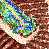 Projeto Diário Ilustrado: prática diária e consciente. Fine Arts, Sketching, Creativit, Drawing, and Sketchbook project by Paula Costa - 04.14.2022