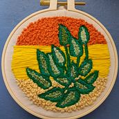 Mi Proyecto del curso: Introducción al bordado botánico. Textile Design, and Embroider project by msilvanagar - 04.15.2022