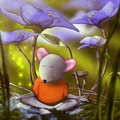Toutedouce fait du yoga. Traditional illustration, and Digital Illustration project by André André Simard - 04.14.2022