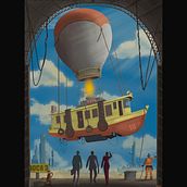 Meu projeto do curso: Criação e pintura de cenários fantásticos com Photoshop . Un progetto di Illustrazione tradizionale, Disegno, Illustrazione digitale, Arte concettuale e Pittura digitale di Wagner Galvão - 13.04.2022