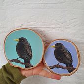 Kunst op hout. Un proyecto de Pintura de gelukjesvanmaris - 15.04.2022