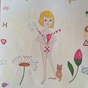 Mon projet du cours : Illustration artistique : dessinez votre imaginaire. Traditional illustration, Painting, Creativit, Pencil Drawing, and Drawing project by Catherine Caula Bessi - 04.15.2022