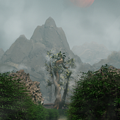 Il mio progetto del corso: Illustrazione fantastica 3D con Blender: Tree. Un progetto di 3D, Illustrazione digitale e Progettazione 3D di Luca Squarzoni - 15.04.2022