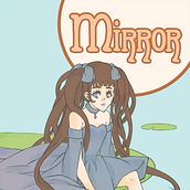 Mirror - Oneshot autopublicado. Manga, and Traditional illustration project by Carlota Bastos - 10.10.2019