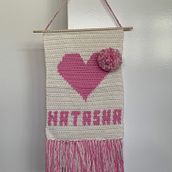 Mi Proyecto del curso: Intarsia crochet: teje tus propios tapices. Fashion Design, Decoration, Fiber Arts, DIY, Crochet, and Textile Design project by sheilasantiz - 04.16.2022