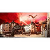 BDN Matte Painting. Un proyecto de Diseño, Ilustración tradicional, Publicidad, Matte Painting y Retoque fotográfico de Samuel David - 16.04.2022