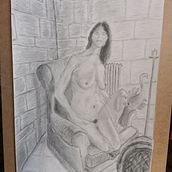 Il mio progetto del corso: Disegno realistico della figura umana. Traditional illustration, Fine Arts, Sketching, Pencil Drawing, Drawing, Realistic Drawing, and Figure Drawing project by Fabio Coluccia - 04.16.2022