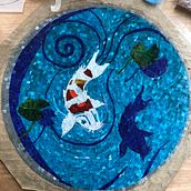 My project for course: Introduction to Mosaic Artwork. Arts, Crafts, Furniture Design, Making, Decoration, Ceramics, and DIY project by Chamnan Ngammaneeudom - 04.16.2022