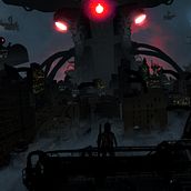 Cidade futurista curso: Iniciação à concept art: desenhando o futuro Ein Projekt aus dem Bereich Traditionelle Illustration, Fotoretuschierung, Digitale Illustration, Videospiele und Concept Art von victor_appel_ferreyra - 16.04.2022