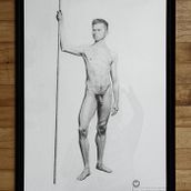 Mon projet du cours : Dessin réaliste du corps humain. Un proyecto de Ilustración tradicional, Bellas Artes, Bocetado, Dibujo a lápiz, Dibujo, Dibujo realista y Dibujo anatómico de jimmy_priscilla - 16.04.2022