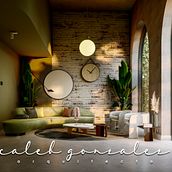 Mi Proyecto del curso: Fotorrealismo de espacios interiores con Lumion desde cero. Architecture, 3D Modeling, Digital Architecture, 3D Design, and ArchVIZ project by Caleb Delgado - 04.17.2022