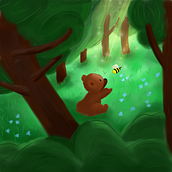 My project for course: Atmospheric Scenes in Procreate: Paint with Color and Light . Ilustrație tradițională & Ilustrație digitală de kaya123 - 04.17.2022