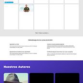 acadi web. UX / UI projeto de Juan Padilla Castro - 17.04.2022