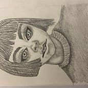 pencil portrait reference from Pinterest. Portrait Drawing project by George Mavrommatis - 04.16.2022