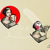 Mój projekt z kursu: Autorski projekt tatuażu z Procreate Ein Projekt aus dem Bereich Traditionelle Illustration, Grafikdesign, Zeichnung, Digitale Illustration, Tattoodesign, Digitale Zeichnung und Design von Aleksandra Twierkowska - 17.04.2022